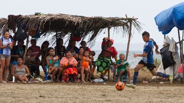 El fútbol y el mar