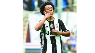 Cuadrado le da victoria a la Juventus sobre Sampdoria