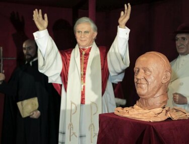 El Museo de Cera de Madrid, el primero del mundo con el busto del Papa
