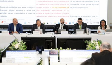 Eliminación del voto plancha empantana discusión en la Comisión de Reformas Electorales