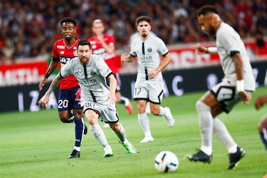 Messi, Neymar y Mbappé lideran otra goleada del  PSG