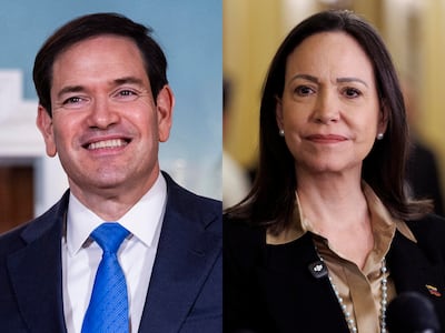 Rubio atribuye la vuelta de María Corina Machado a Venezuela a la labor de Estados Unidos
