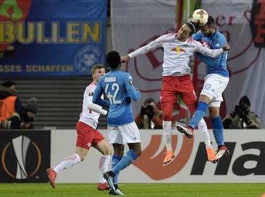 Napoli se despide en la Liga Europa, Atlético avanza