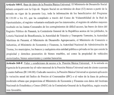 Incremento en el programa ‘120 a los 65′: la propuesta en la ley de reforma a la CSS