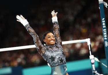 Nivel diosa de Simone Biles en su regreso a los Juegos Olímpicos