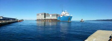 Zarpa desde Italia tercer embarque de compuertas para la ampliación del Canal