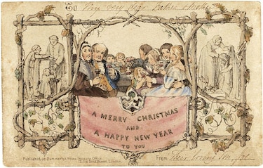 Quién fue Henry Cole, el filántropo inglés que inventó las tarjetas de Navidad para ‘no quedar como un maleducado’