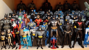 Exposición alusiva al universo de Batman