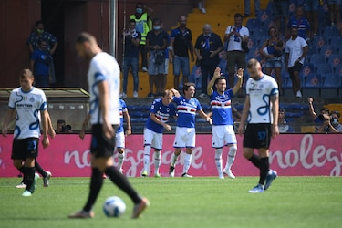 Frenazo del Inter ante la Sampdoria a tres días del debut en ‘Champions’
