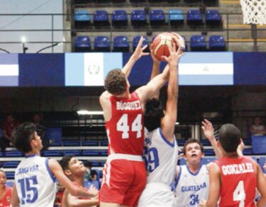 Sub–14 de básquet de Panamá logra dos triunfos en uno
