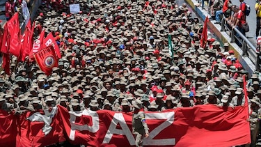 Seguidores de Maduro se movilizan en rechazo a informe de Bachelet