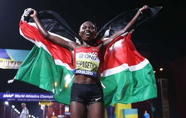 La keniana,  Ruth Chepngetich, primer oro en Mundial de Doha