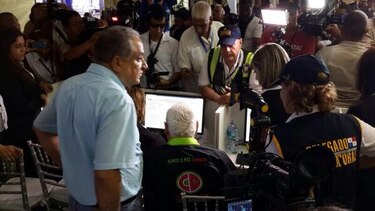 Visita sorpresa de Martinelli al TE