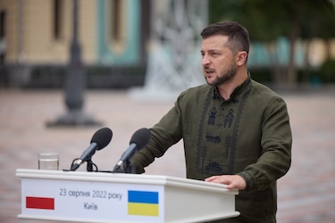 Zelenski llega a Vilna para la cumbre de la OTAN
