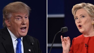 Hillary Clinton y Donald Trump llegan al último debate de una dura campaña