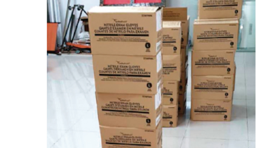 Juez impone medidas cautelares a implicados en el hurto de 480 mil guantes de la CSS