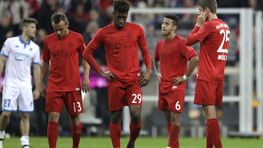 Bayern Munich empata 1-1 con Hoffenheim en Bundesliga