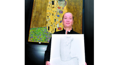 ‘El Beso’, de Klimt, impreso en 3D