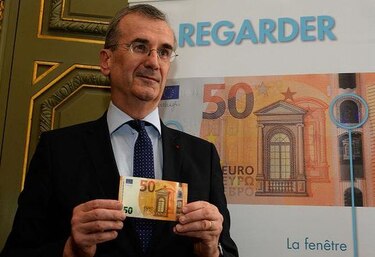 Lanzan un nuevo billete de 50 euros con un retrato de Europa
