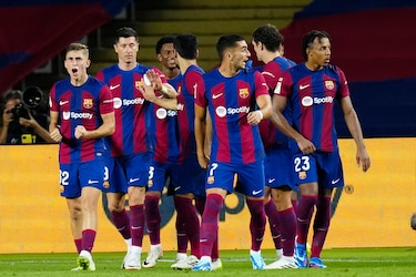 Xavi quería más goles, pero está conforme con la victoria
