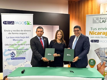 Banco LAFISE Panamá y Megapagos firman alianza para facilitar Envíos a Nicaragua