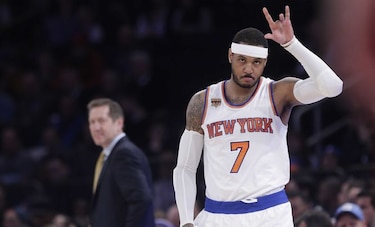 Knicks esperan a Carmelo en entrenamientos de pretemporada