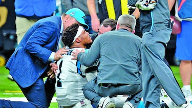 Revisarán si lo Panthers siguieron el protocolo tras golpe a Cam
