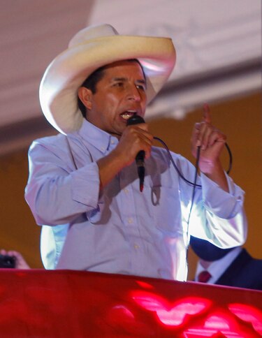Pedro Castillo rechaza llamados a anular las elecciones de Perú