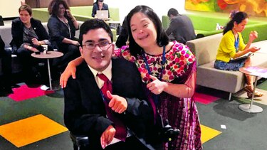 Juanpi Dolande y Majo Paiz llevan su mensaje a la ONU