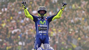 El italiano Valentino Rossi gana el GP de Holanda en MotoGP