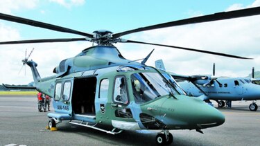 Nuevos helicópteros producto del acuerdo con Finmeccanica