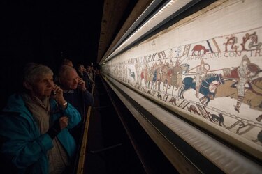 Restaurarán el tapiz de Bayeux, joya milenaria 
