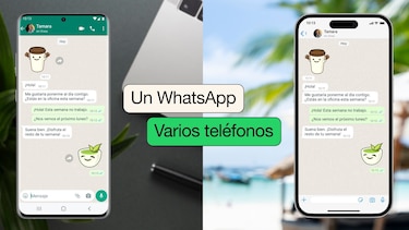 WhatsApp ya permite utilizar una misma cuenta en hasta cuatro ‘smartphones’ a la vez
