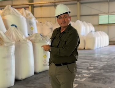 Navarro pide exportar las 7,960 toneladas de nitrato de amonio que hay en la Mina; ‘hay que sacarlo lo antes posible’