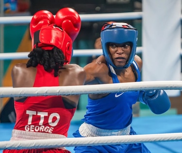 La panameña Atheyna Bylon logra triunfo en el boxeo de los Panamericanos