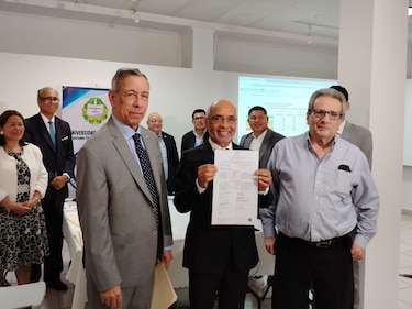 José Emilio Moreno es oficializado como rector electo de la UP tras rechazo de recurso de nulidad