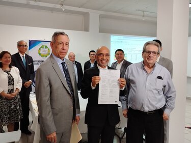 José Emilio Moreno es oficializado como rector electo de la UP tras rechazo de recurso de nulidad
