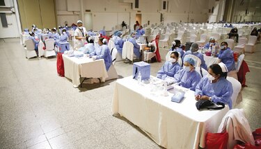 Jornada de vacunación, salpicada por anomalías