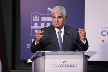 Minuto a Minuto: el presidente Mulino ofrece conferencia de prensa