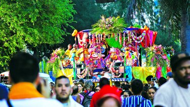 El Ratha Yatra se manifiesta en la capital