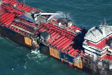 El capitán ruso del buque que chocó en el mar del Norte se declara inocente de homicidio