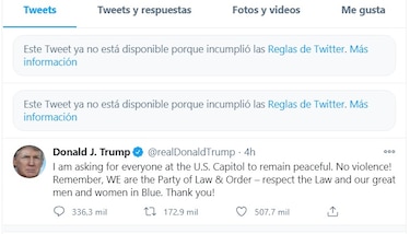Bloqueado en las redes sociales