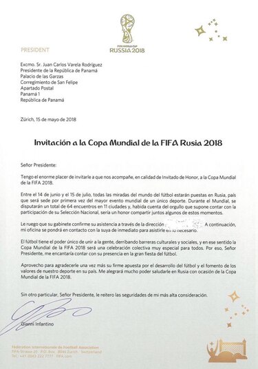 Varela no solo va al Mundial: la Cancillería aclara que el viaje incluye promoción de inversiones y cita con Putin