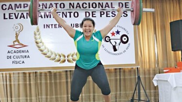 Batista se destaca en el Torneo Nacional Interclubes de Pesas