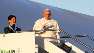 El papa Francisco emprendió su primer viaje a África
