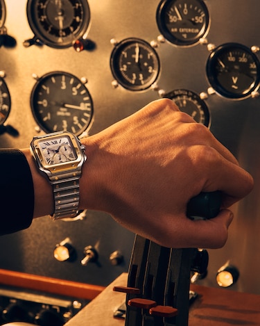 Santos de Cartier Cronógrafo: una pieza que desafía el tiempo con elegancia