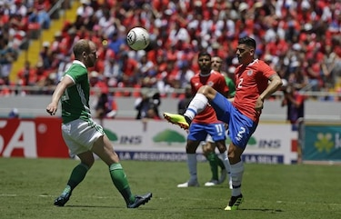 Costa Rica golea 3-0 a Irlanda del Norte en amistoso