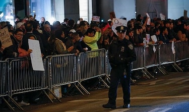 Continúan protestas contra Trump en todo Estados Unidos