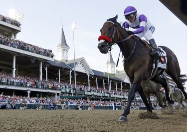 Gutiérrez conduce a 'Nyquist' a la victoria en el Derby