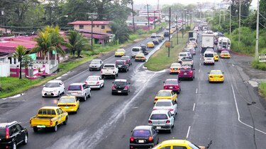 Manifestantes provocan tranque en carretera a Colón